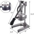 Grey Hand Press Manual Citrus Juicer