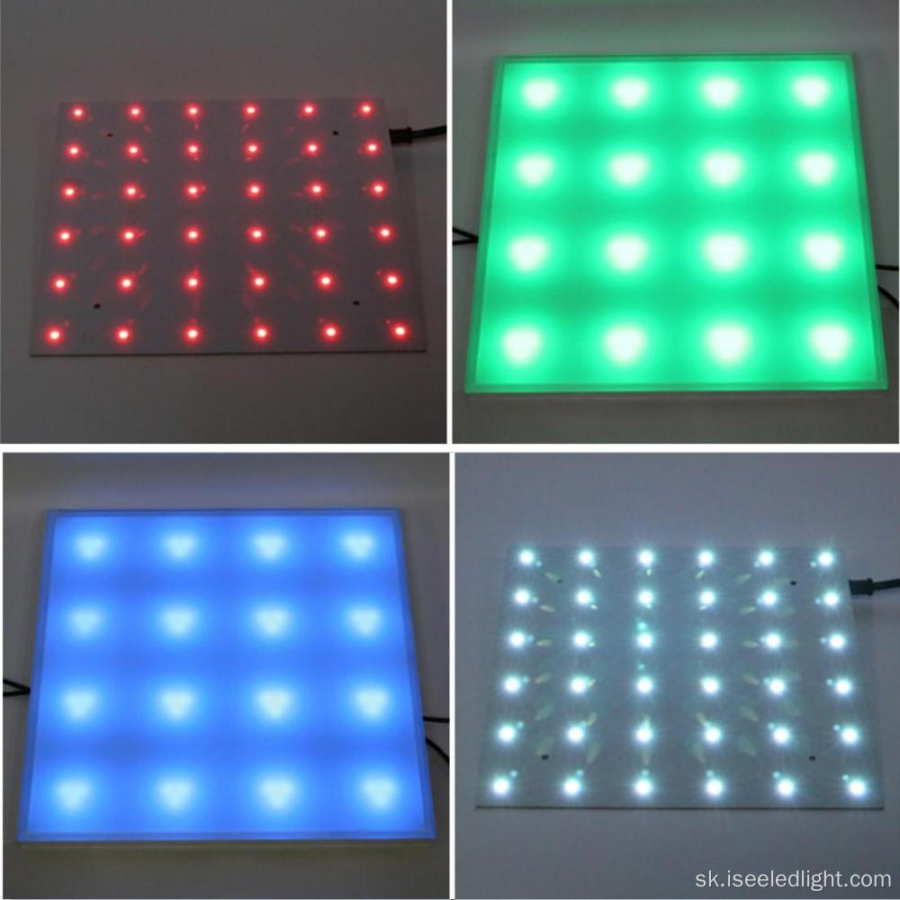 Nočný klub farebné LED panelové svetlo pre strop