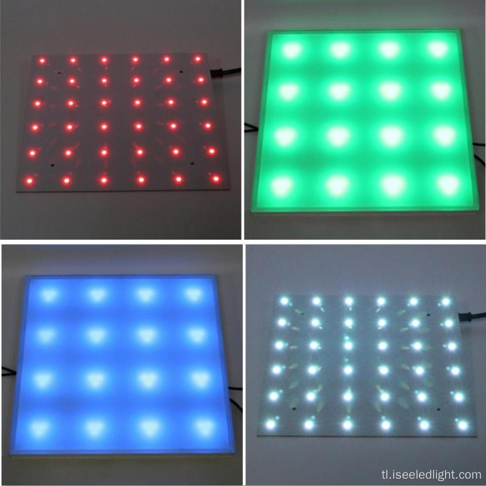 Night Club makulay na LED panel light para sa kisame