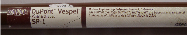 China Dupont Vespel SP-1 Polyimide PI rod Manufacturers & Suppliers - Ideal