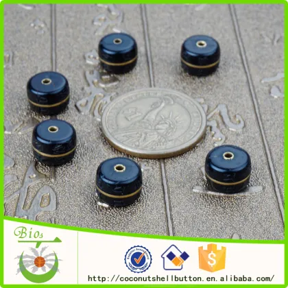 10.5x7mm natural coconut engrave mantra beads for malas