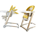 Novo design cadeira alta cadeira dobrável para bebê