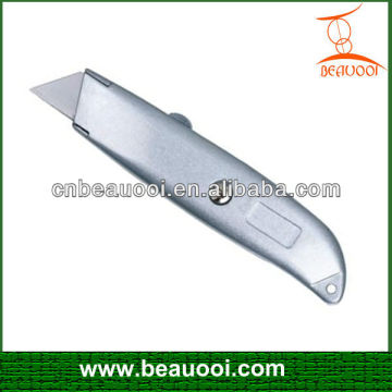 Hot Sale Aluminum Alloy Assist Utility Knife Mini Box Cutter