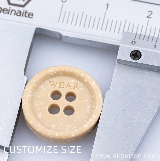 3,600 Count Buttons (25 Gross) - 3/8 Orange Plastic 4-Hole Shirt Buttons  in Bulk (M418.02)