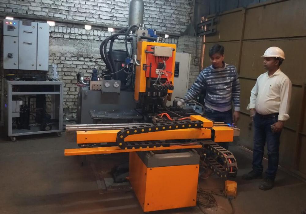 CNC Steel Plate Punching Typing Machine