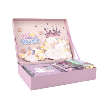 Cute Birthday Notebook Stationery Gift Set for Kid