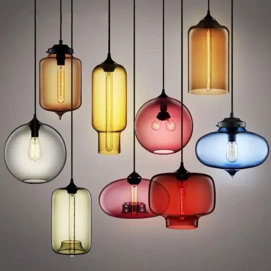 INSHINE Bright Aesthetically Colorful Pendant Light