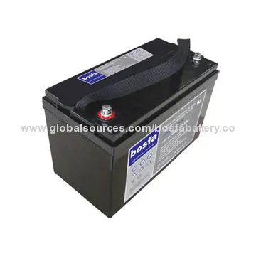 AGM gel 12V solar battery