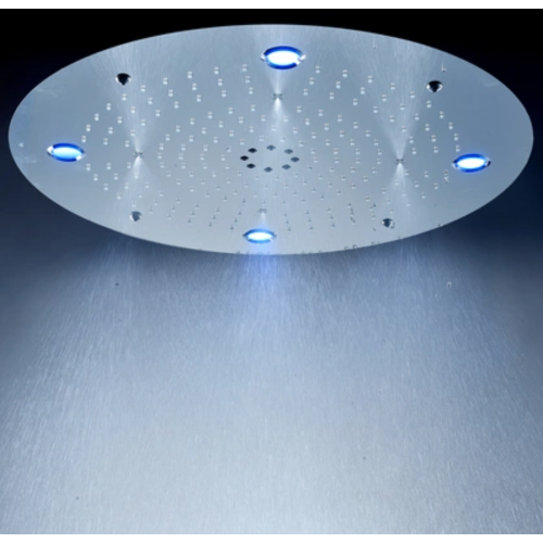 Overhead -Dusche mit LED -Licht