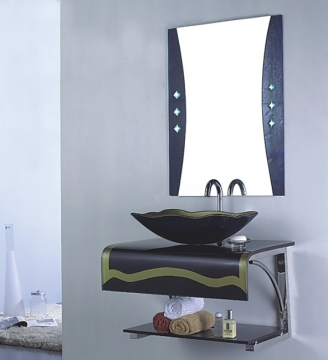 Modern Design Bathroom Vanity 6001