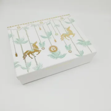 Collalsible Folding Kraft Paper Gift  Box