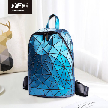 Bolsas escolares personalizadas para niños Mircas de espejo para niños Mochila Geométrica Mochila geométrica con geometría de gran capacidad Geometration