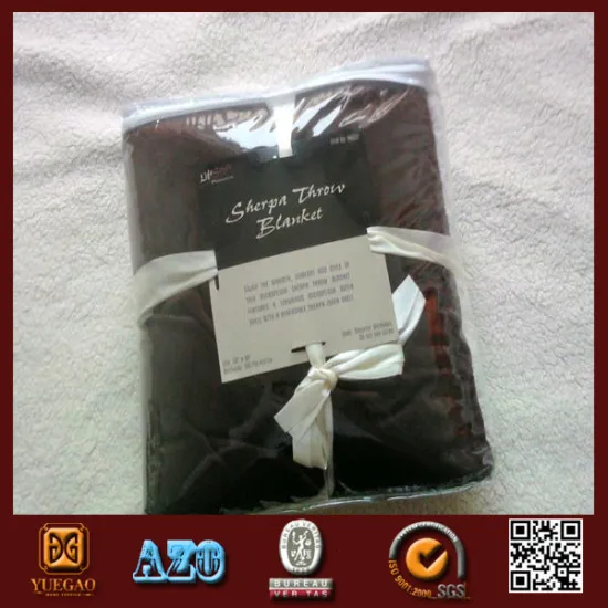 Life comfort sherpa fleece blanket