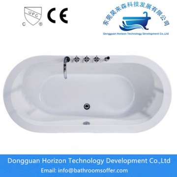 Acrylic stand alone bathtubs
