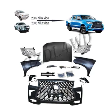 Upgrade Front Bumper Body Kit for Hilux Vigo to Lexus LX570