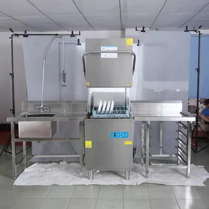 Hot Sale: Fully Automatic Hood-Type Commercial Dishwasher for Kitchen - Get Yours Now!