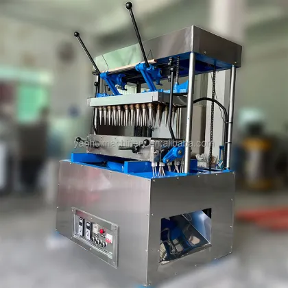 Cornetto Cone Maker: Automatic Waffle Ice Cream Cone Making Machine
