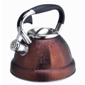 Durable stainless steel stovetop teakettle colorful