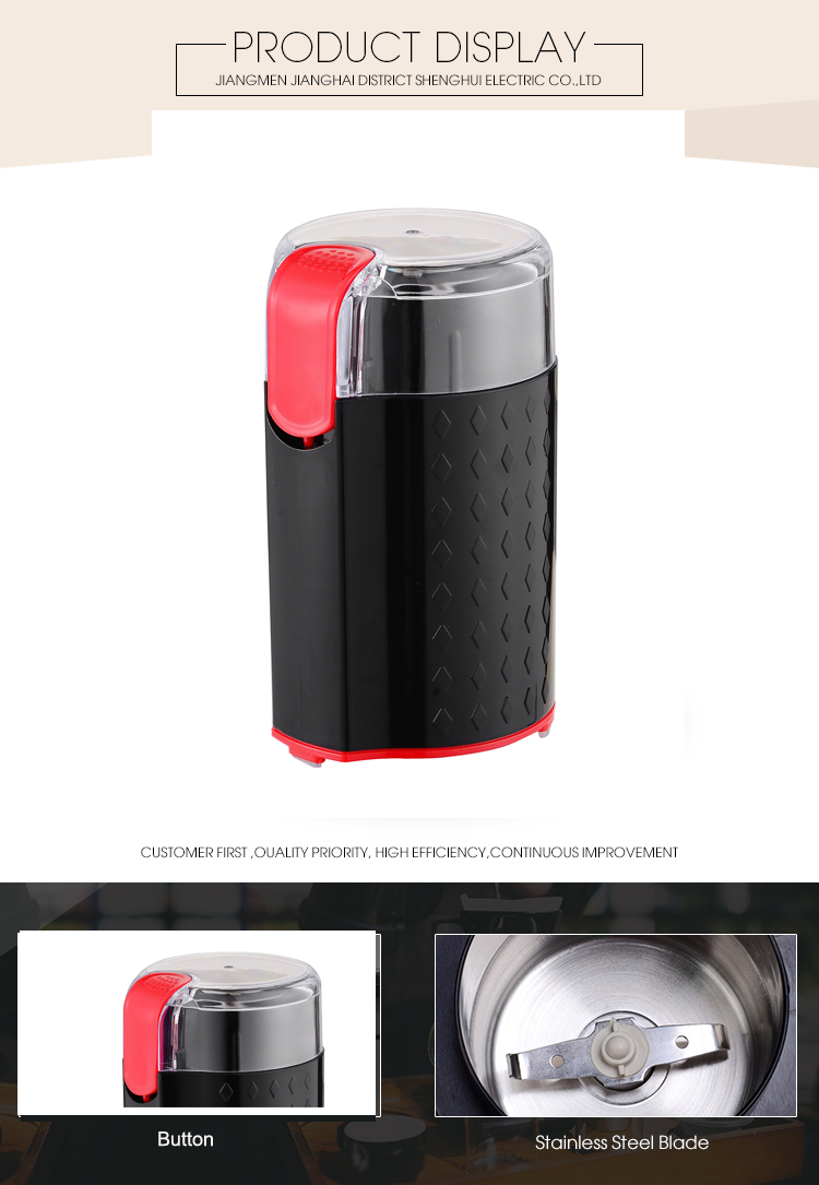 Portable coffee grinder easy to clean