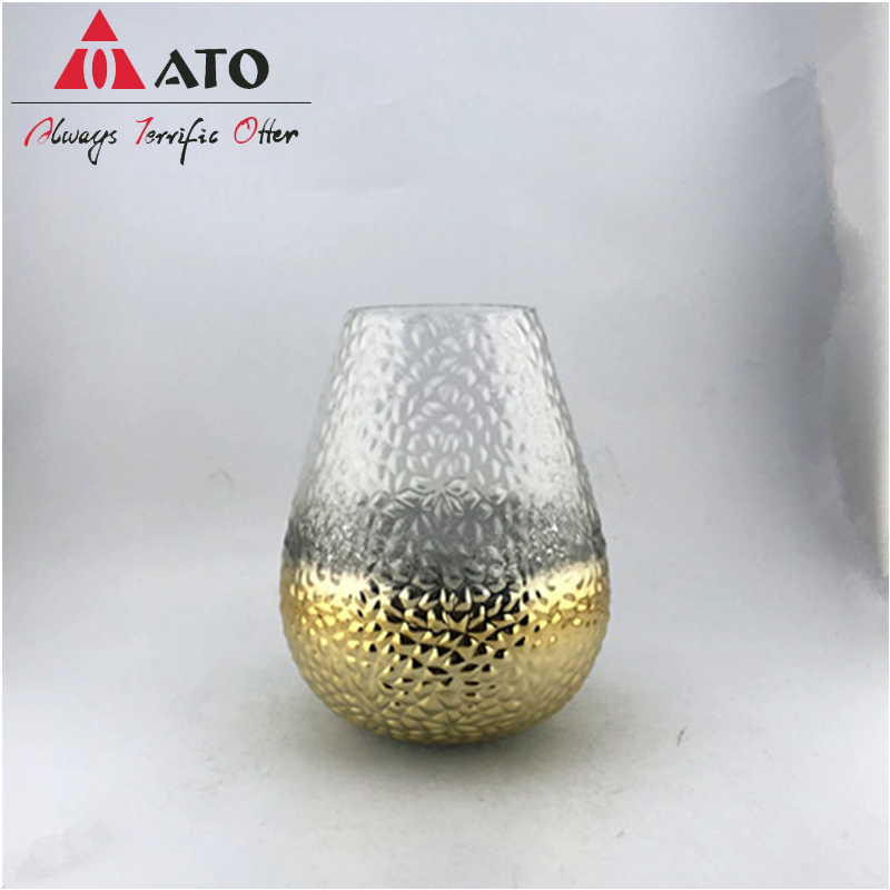 European Style Modern Electroplating Home Decor Glass