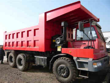 Off Road Red Truck Chassis
