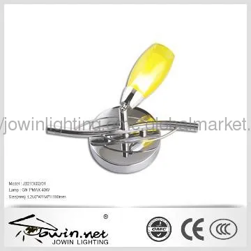 Yellow Glass Wall Light