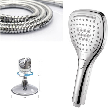 ABS Plastic Multi-function Single Setting Hand Shower Head