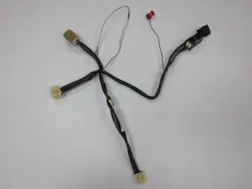 Raw material wire harness rearview mirror wire harness