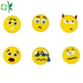 Penanda Kaca Silikon Emoji Popular untuk Parti