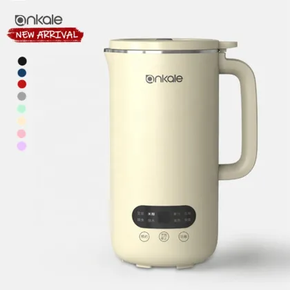 8-in-1 Almond Milk Machine - Soy Oat Milk Blender & Nut Milk Maker (White)