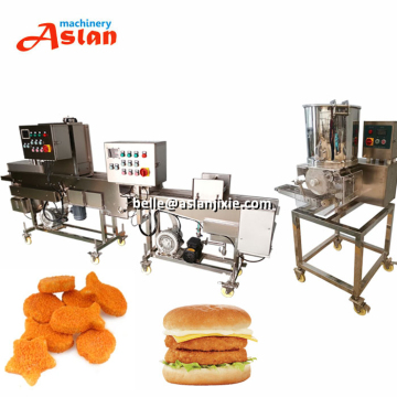 Round Cutlets and Burger Patty Production Line Machine