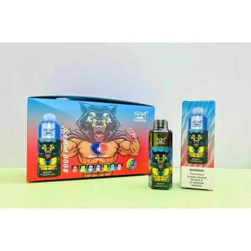 Hotsale USA Vape R &amp; M Paradise 8000 퍼프