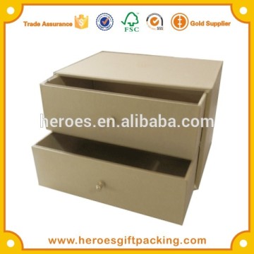 Trade Assurance High Quality Reduce 20% Cost Strong Rigid Sorted Kraft Paper Box Slide Open Box