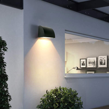 Modern Fancy Aluminum IP65 3000K 10W LED Exterior Wall Light for Hotels and Villas