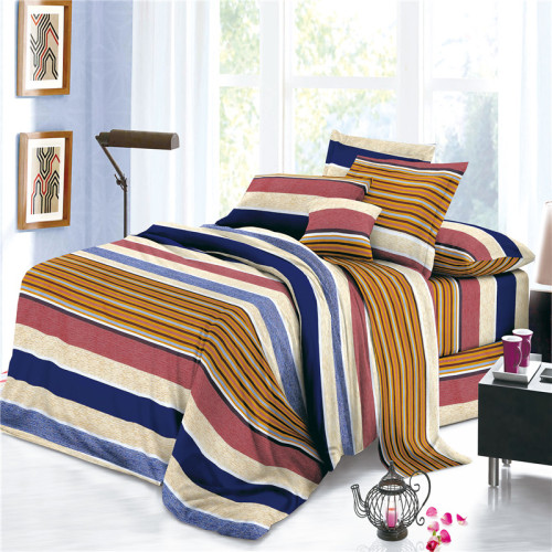 Home Breathable Polyester Disperse Striped Print Fabric