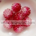 Artificial Semi-colored Crackle Berry Rhinestone Beads for Ornament Jewelry, Necklace and Bracelet