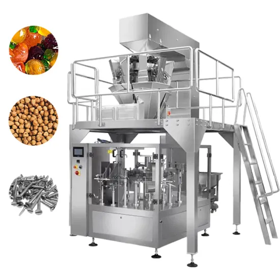 Automated Nuts and Gummy Candy Packaging: High-Efficiency Pouch Filling Machine