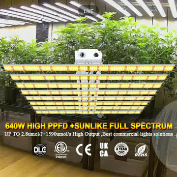 Phlizon escurecendo barras de luz de cultivo 640W