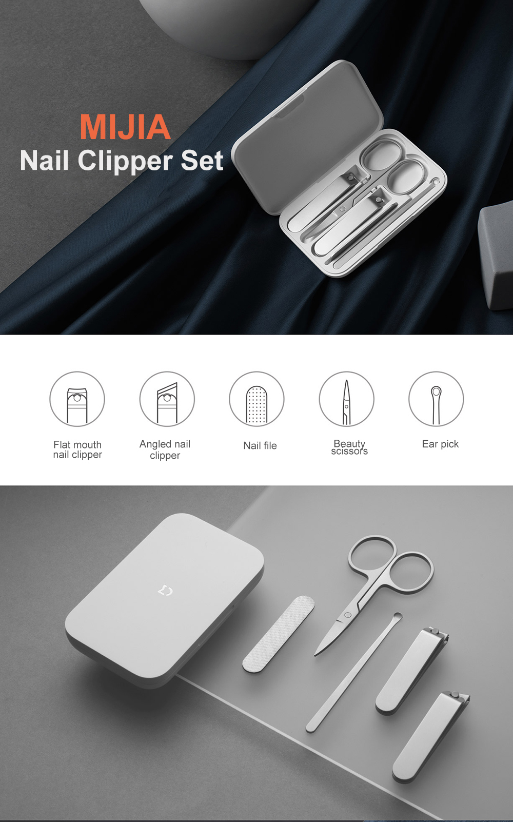 Mijia Nail Clippers Set
