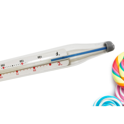 goede prijs glazen melkthermometer rode vloeibare suikerthermometer