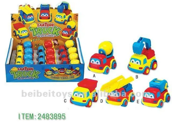 Kids Friction Power Plastic Toy Truck