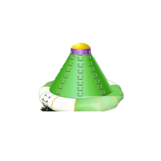 Summer Popular Inflatable Floating Water Climbing Wall Equipment