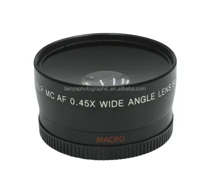 49-58mm 0.45x Wide Angle+2.5x telephoto camera lens kit