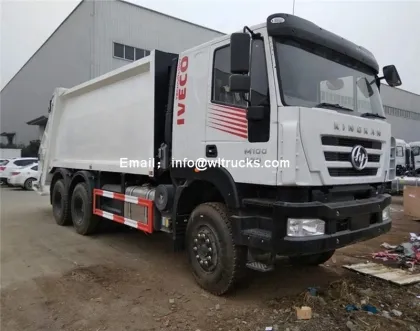 6X4 Iveco 18 ton Compactor Garbage Truck