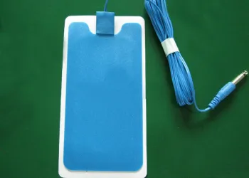 Ce Blue Vertical Hydrogel 136m2 Esu Plates / Negetive Electrodes / Grounding Pad With Cable For Infant