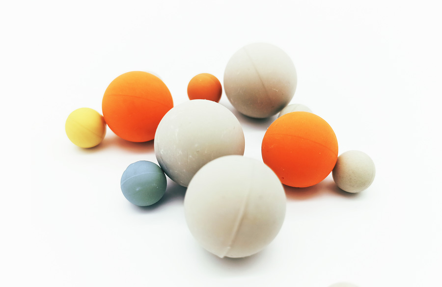 Rubber Coated Balls, High Quality Rubber Coated Balls on