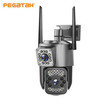 SC40-W-Fernglaskamera: 4MP Dual Lens Outdoor-Nachtsichtüberwachung im Freien