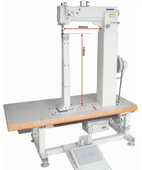 Super High Post Bed Luggage Case Sewing Machine