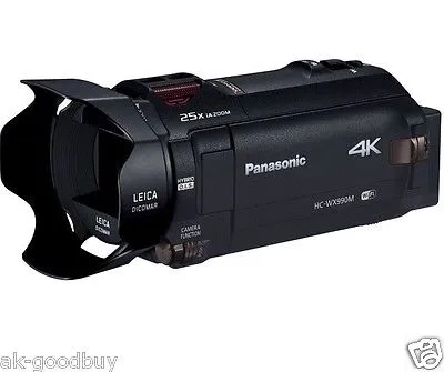 Panasonic HC-WX990M-K Black Camcorder 64GB 4K