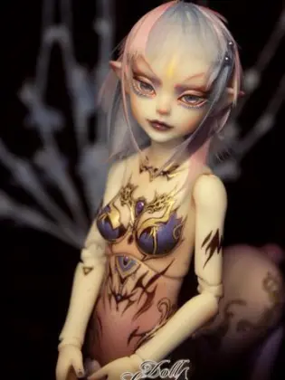 BJD Mili Girl 21cm Ball Jointed Doll